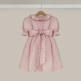 Vestito cerimonia rosa