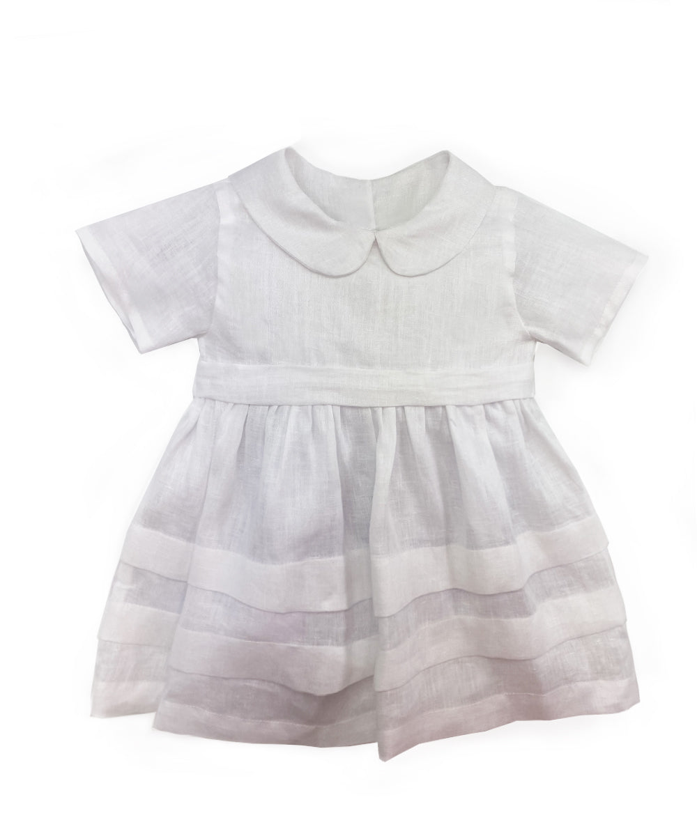 Vestito lino bianco