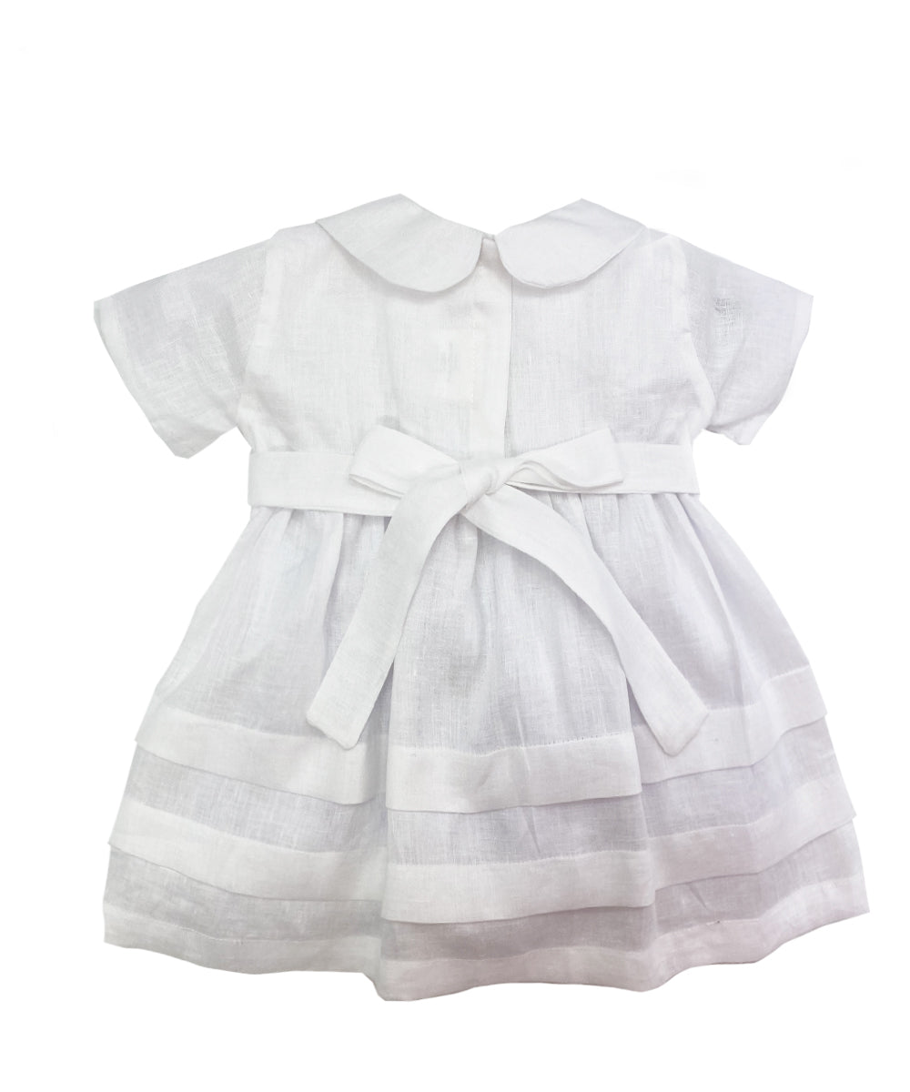 Vestito lino bianco