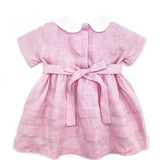 Vestito lino rosa