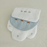Set tre bavette celeste