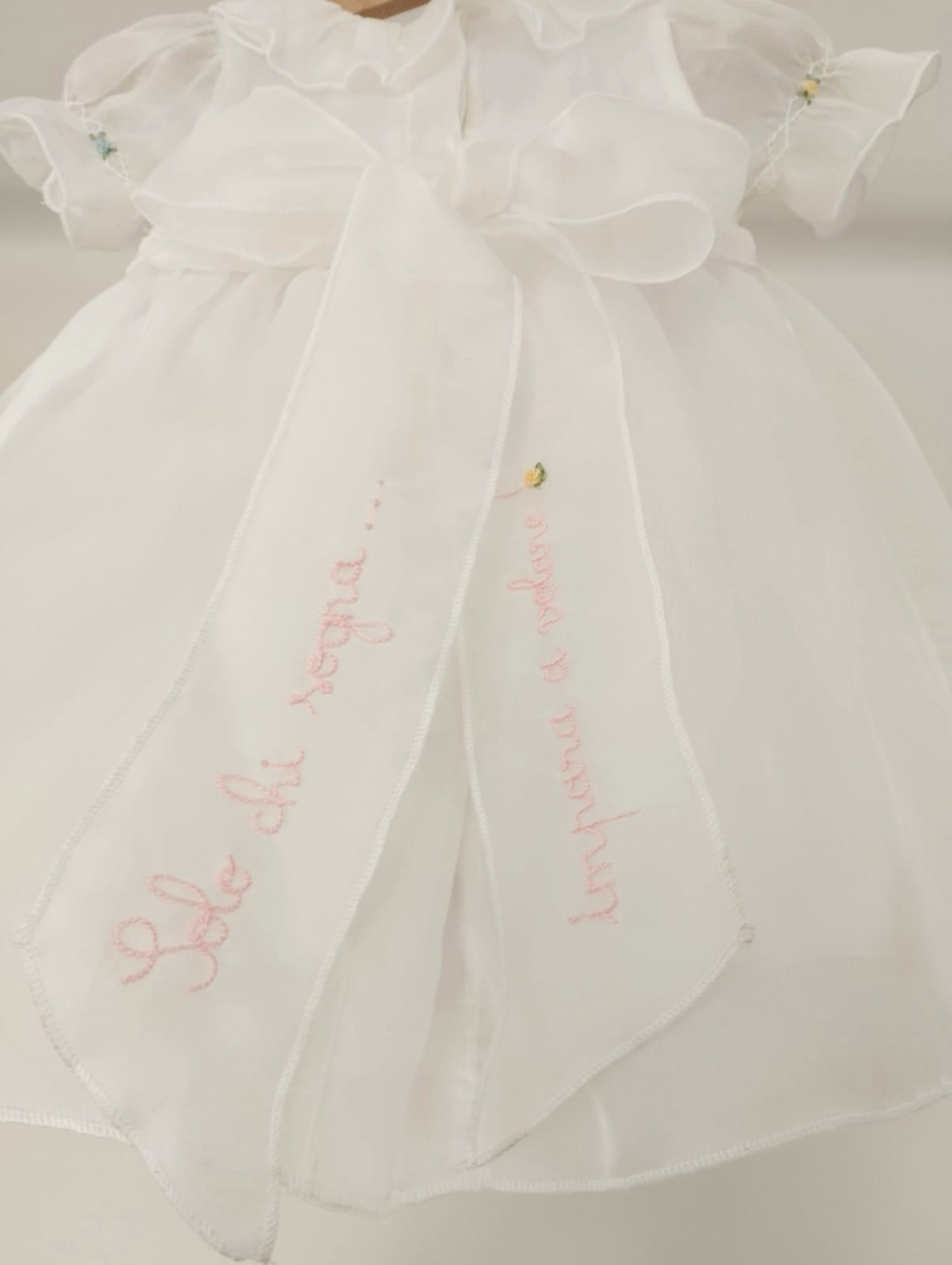 Vestito Damina in organza