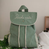 Zaino con tasche laterali verde