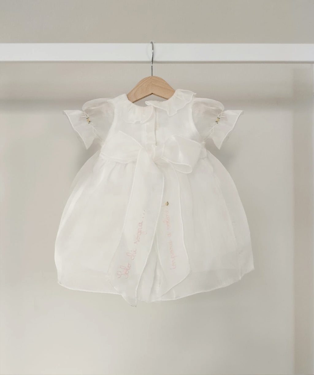 Vestito Battesimale in organza