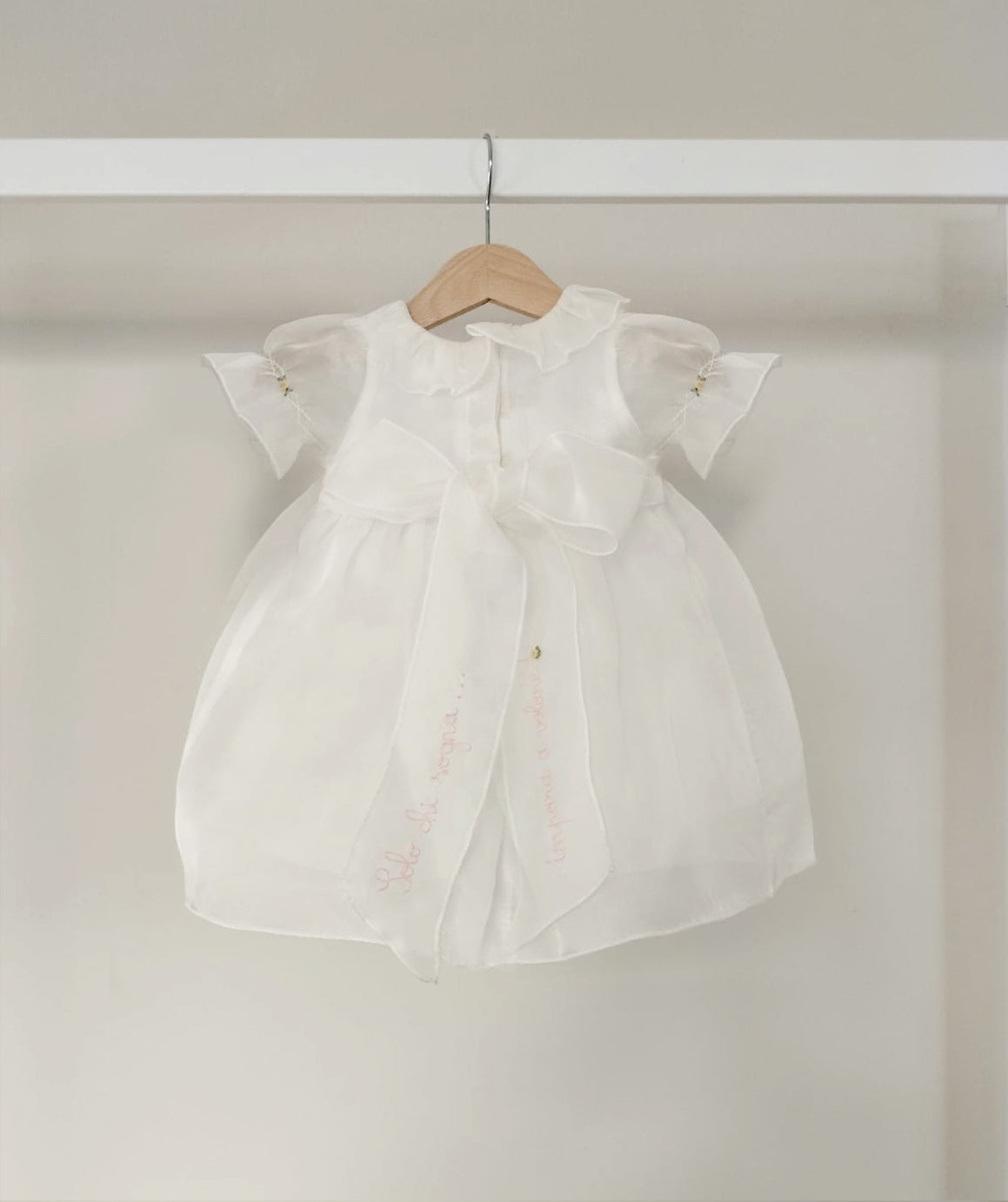 Vestito Battesimale in organza