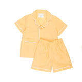 Pigiama sartoriale bambino/a giallo
